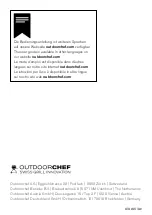 Предварительный просмотр 44 страницы Outdoorchef GOURMET CHECK PRO User Manual