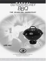 Предварительный просмотр 1 страницы Outdoorchef UFO 420 User Manual