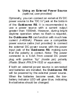 Preview for 9 page of Outdooree R8 User Manual