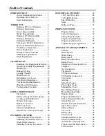 Preview for 3 page of Outdoors RV Mountain Series Owner'S Manual