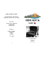 Preview for 1 page of Outdoors Unlimited SIDE-KICK Instruction Manual