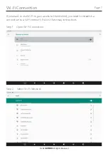 Preview for 7 page of Outform OF2021 Wi-Fi Connection Manual