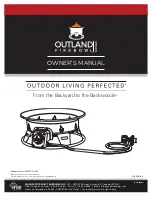 Outland Firebowl FMPPC2A-895 Owner'S Manual preview