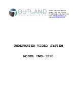 Outland Technology UWS-3210 Operating Instructions Manual preview