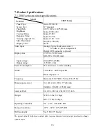 Preview for 27 page of Outland Technology UWS-3310 Operating Instructions Manual