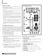 Preview for 4 page of Outlaw LFM series Owner'S Manual