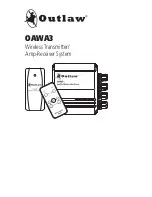 Outlaw OAWA3 Manual preview