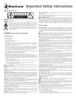 Preview for 2 page of Outlaw RR2180 Quick Start Manual