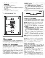 Предварительный просмотр 2 страницы Outlaw Surround Loudspeaker SL-B(W Owner'S Manual