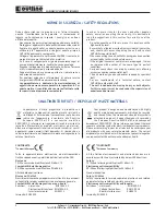 Preview for 2 page of Outline ET250-3D Operating Manual