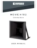 Предварительный просмотр 1 страницы Outline MOVIE H 102 User Manual