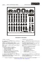 Предварительный просмотр 4 страницы Outline PRO 408 MK IV Operating Manual