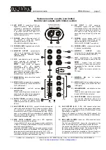 Предварительный просмотр 9 страницы Outline PRO 408 MK IV Operating Manual