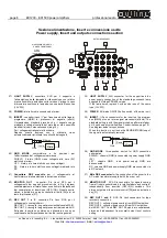 Предварительный просмотр 10 страницы Outline PRO 408 MK IV Operating Manual