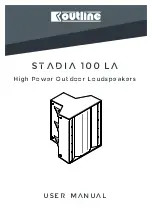 Outline Stadia 100 LA Series User Manual preview