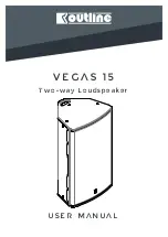 Preview for 1 page of Outline VEGAS 15 User Manual