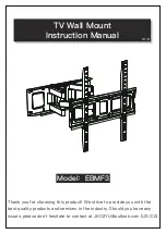 Outlook EBMF3 Instruction Manual preview