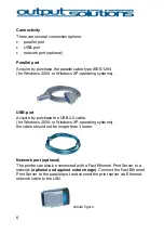 Preview for 7 page of Output Solutions C-680 LabelJet User Manual