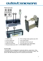 Preview for 8 page of Output Solutions C-680 LabelJet User Manual