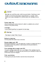 Preview for 9 page of Output Solutions C-680 LabelJet User Manual