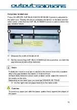 Preview for 16 page of Output Solutions C-680 LabelJet User Manual