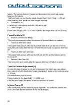 Preview for 21 page of Output Solutions C-680 LabelJet User Manual