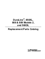 Предварительный просмотр 1 страницы Output Technology 560DL Replacement Parts List Manual