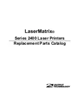 Output Technology LaserMatrix 2400 Series Replacement Parts Catalog предпросмотр