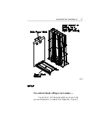 Предварительный просмотр 19 страницы Output Technology LaserMatrix Floor Model Stacker Operator'S Manual