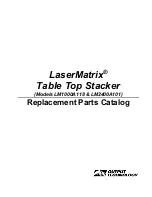 Output Technology LaserMatrix LM1000A118 Replacement Parts Catalog preview