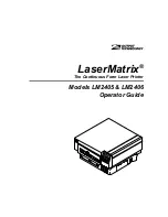 Output Technology LaserMatrix LM2405 Operator'S Manual preview