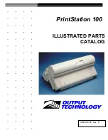 Предварительный просмотр 1 страницы Output Technology PrintStation 100 Illustrated Parts Catalog