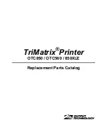 Output Technology TriMatrix 850XLE Replacement Parts Catalog предпросмотр