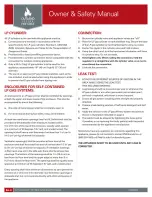 Preview for 4 page of Outside Living Industries FMPPC2E-403 Owner'S Manual