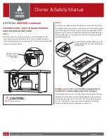 Preview for 14 page of Outside Living Industries FMPPC2E-403 Owner'S Manual