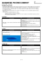 Preview for 6 page of Outside Living Industries sunwater 360 H120 cm Note Of Assembly