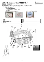 Preview for 16 page of Outside Living Industries sunwater 360 H120 cm Note Of Assembly