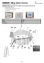 Preview for 20 page of Outside Living Industries sunwater 360 H120 cm Note Of Assembly