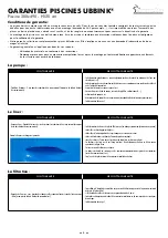 Preview for 6 page of Outside Living Industries sunwater Sun 300x490 H120 cm Note Of Assembly