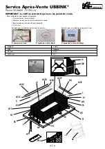 Preview for 9 page of Outside Living Industries ubbink Azura 250x450-H126 cm Note Of Assembly