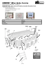 Preview for 20 page of Outside Living Industries ubbink Azura 400x750 - H130 cm Note Of Assembly