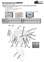 Preview for 12 page of Outside Living Industries ubbink Azura 410 - H120 cm Note Of Assembly