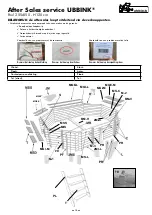 Preview for 16 page of Outside Living Industries Ubbink Cancun Note Of Assembly