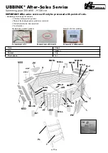 Preview for 20 page of Outside Living Industries Ubbink Cancun Note Of Assembly