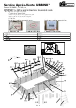 Preview for 8 page of Outside Living Industries ubbink Linea 500x800 - H140 cm Note Of Assembly