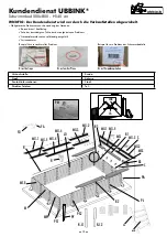 Preview for 12 page of Outside Living Industries ubbink Linea 500x800 - H140 cm Note Of Assembly