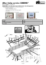 Preview for 16 page of Outside Living Industries ubbink Linea 500x800 - H140 cm Note Of Assembly