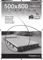 Предварительный просмотр 2 страницы Outside Living Industries Ubbink Linea 500x800 Note Of Assembly