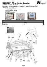 Предварительный просмотр 20 страницы Outside Living Industries ubbink Ocea 510 - H120 cm Note Of Assembly