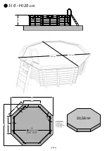 Предварительный просмотр 30 страницы Outside Living Industries ubbink Ocea 510 - H120 cm Note Of Assembly